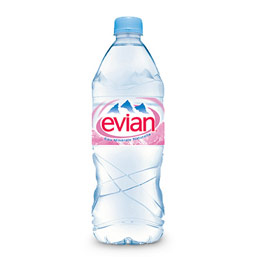 Bouteille Evian