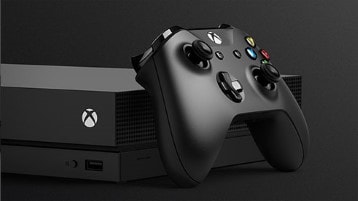 La Xbox One X noire